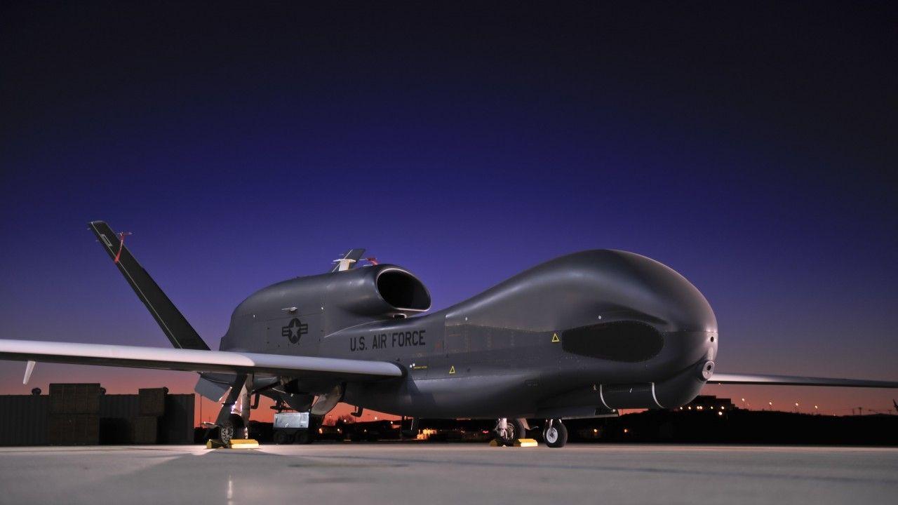 1280x720 Wallpaper Northrop Grumman RQ 4 Global Hawk, Surveillance
