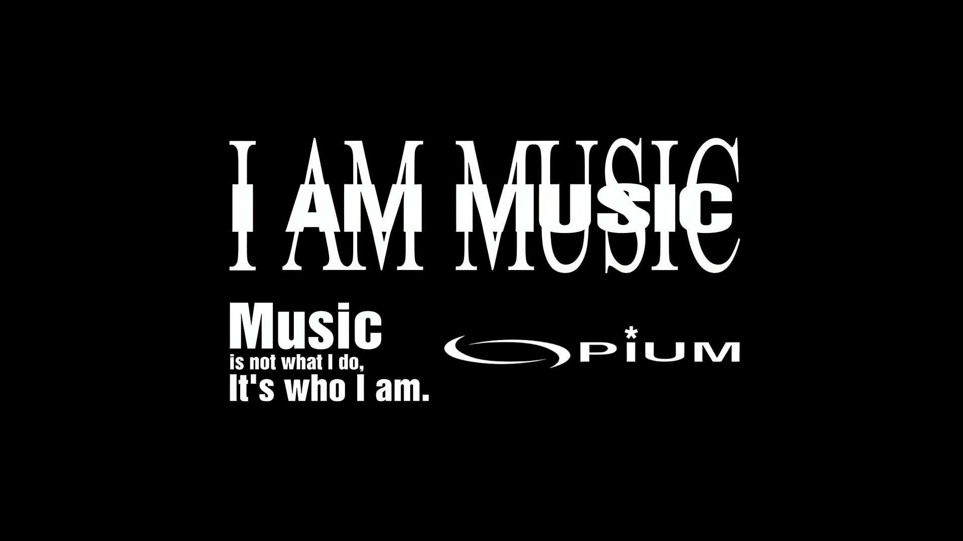 1920x1080 Music I Am Music Opium HD Wallpaper