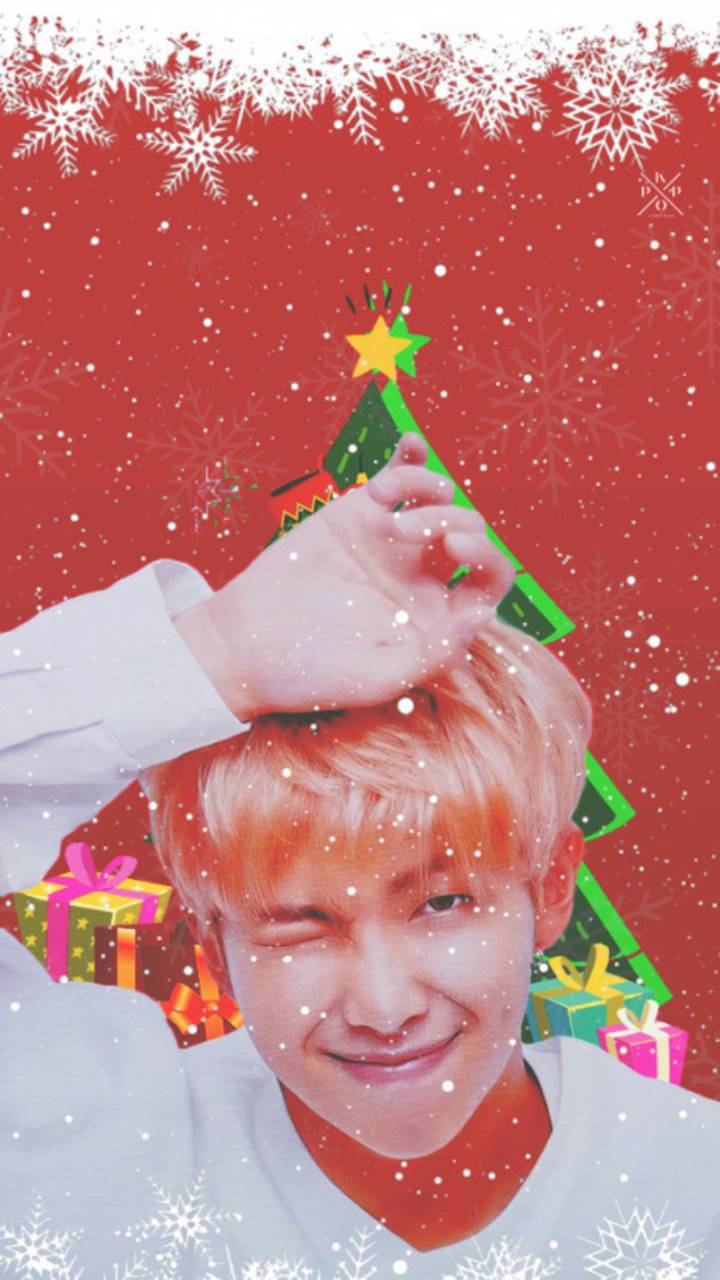 720x1280 BTS Xmas v4 wallpaper