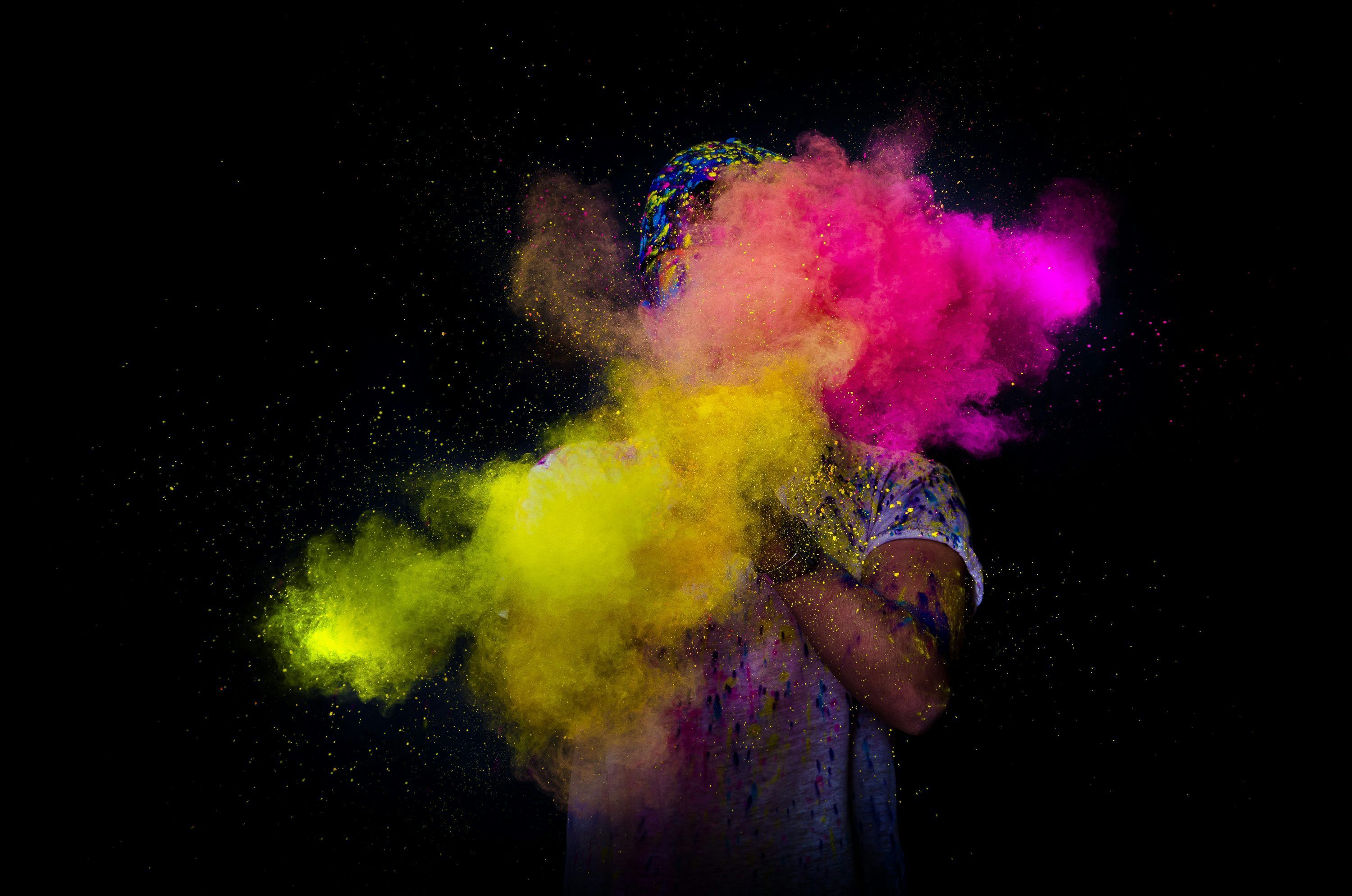 3000x1987 Holi Colors Picture. Download Free