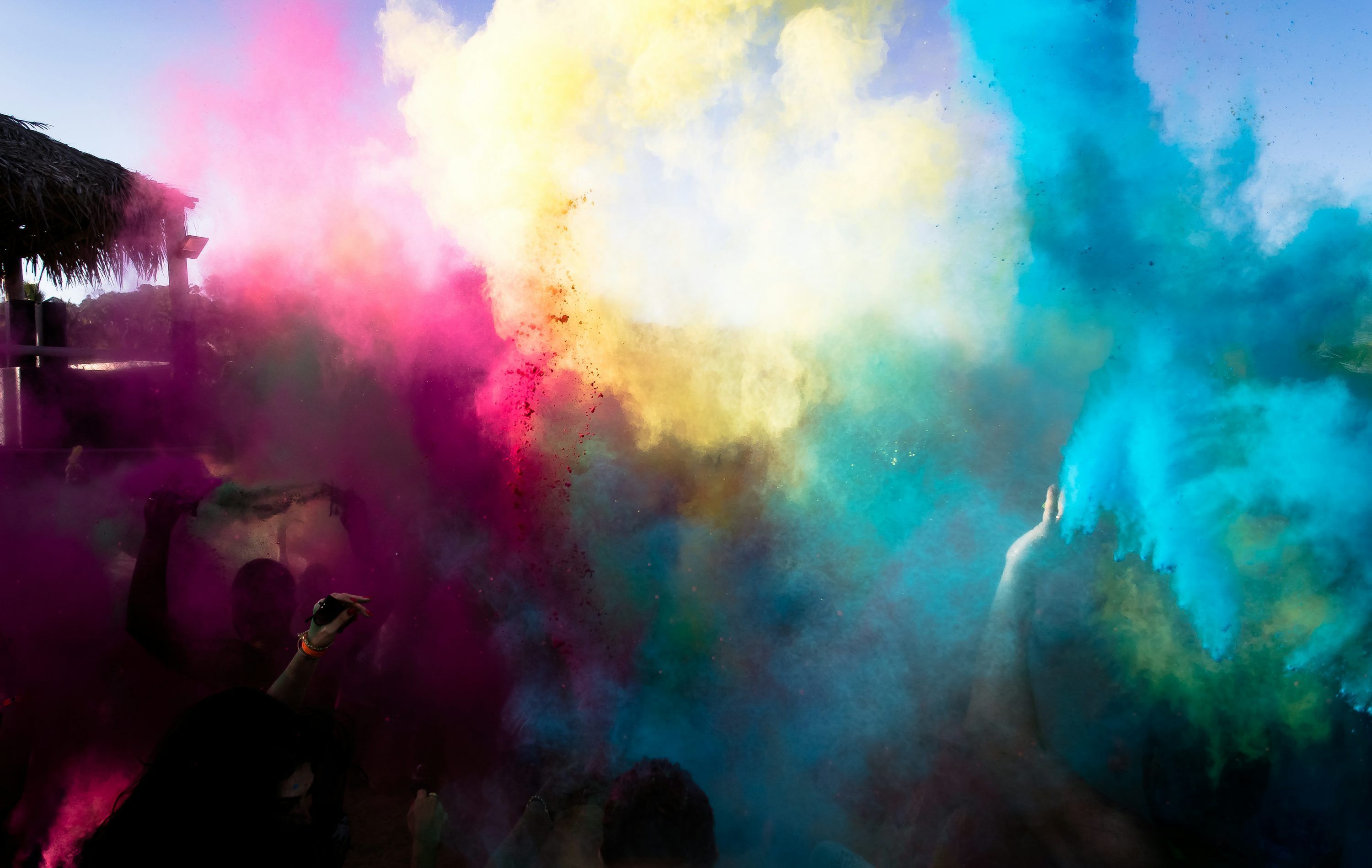 3000x1899 Holi Colors Picture. Download Free