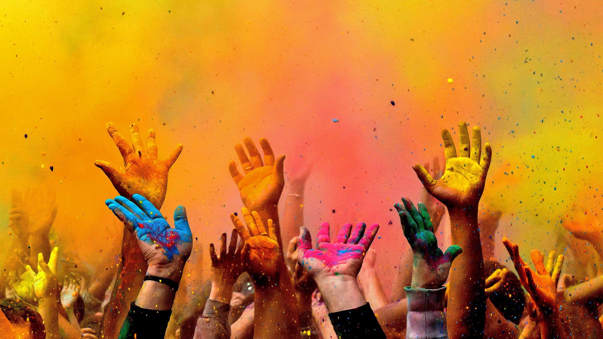 1920x1080 Washington, USA, festival, DC, Holi