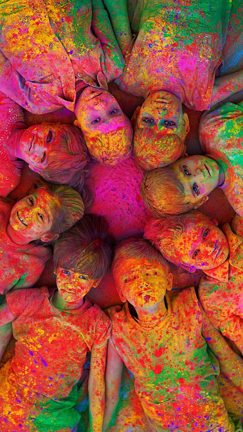 800x1422 Holi festival, color, india, indian