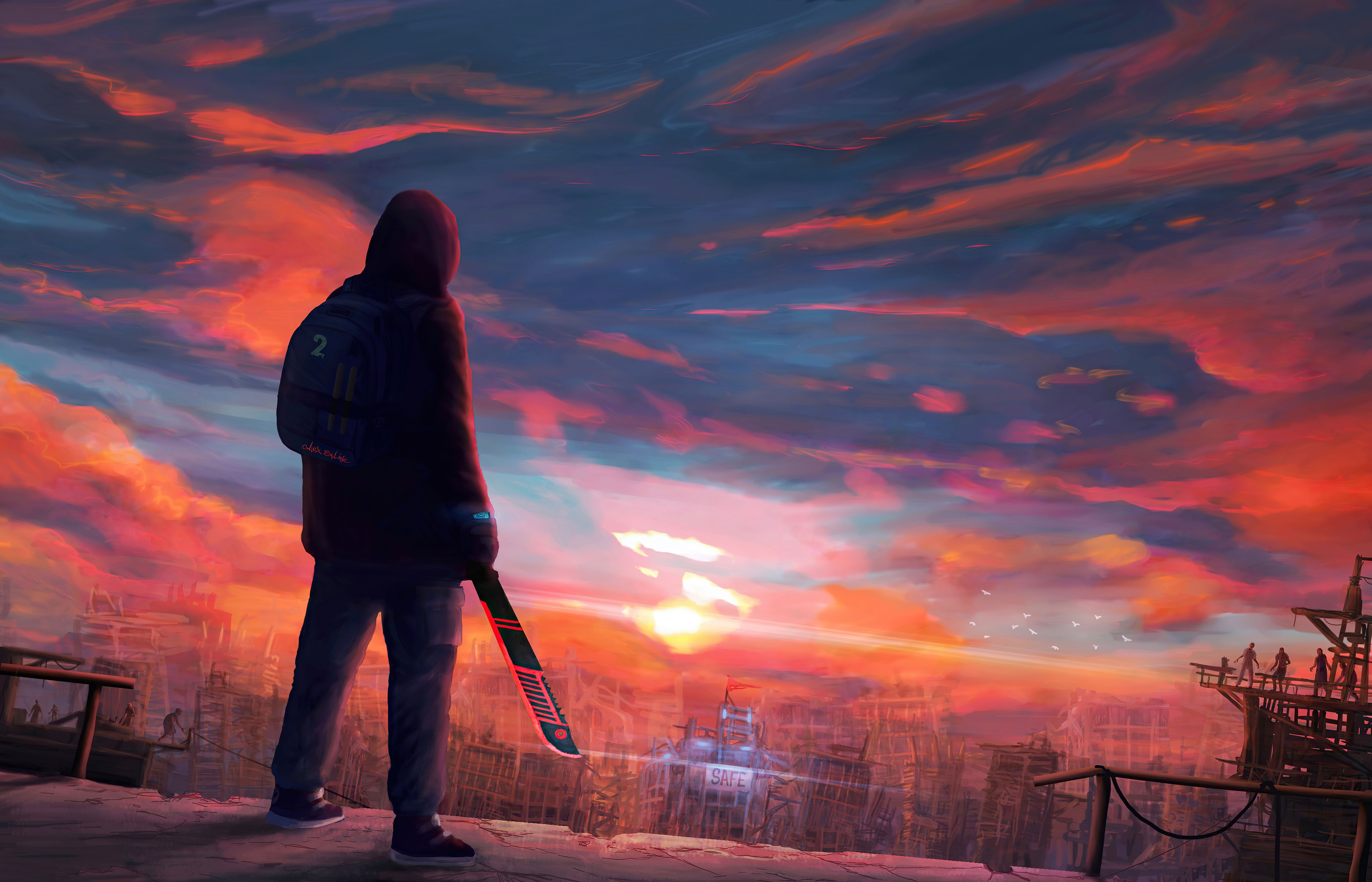 5120x3292 Post Apocalyptic Video Game Dying Light