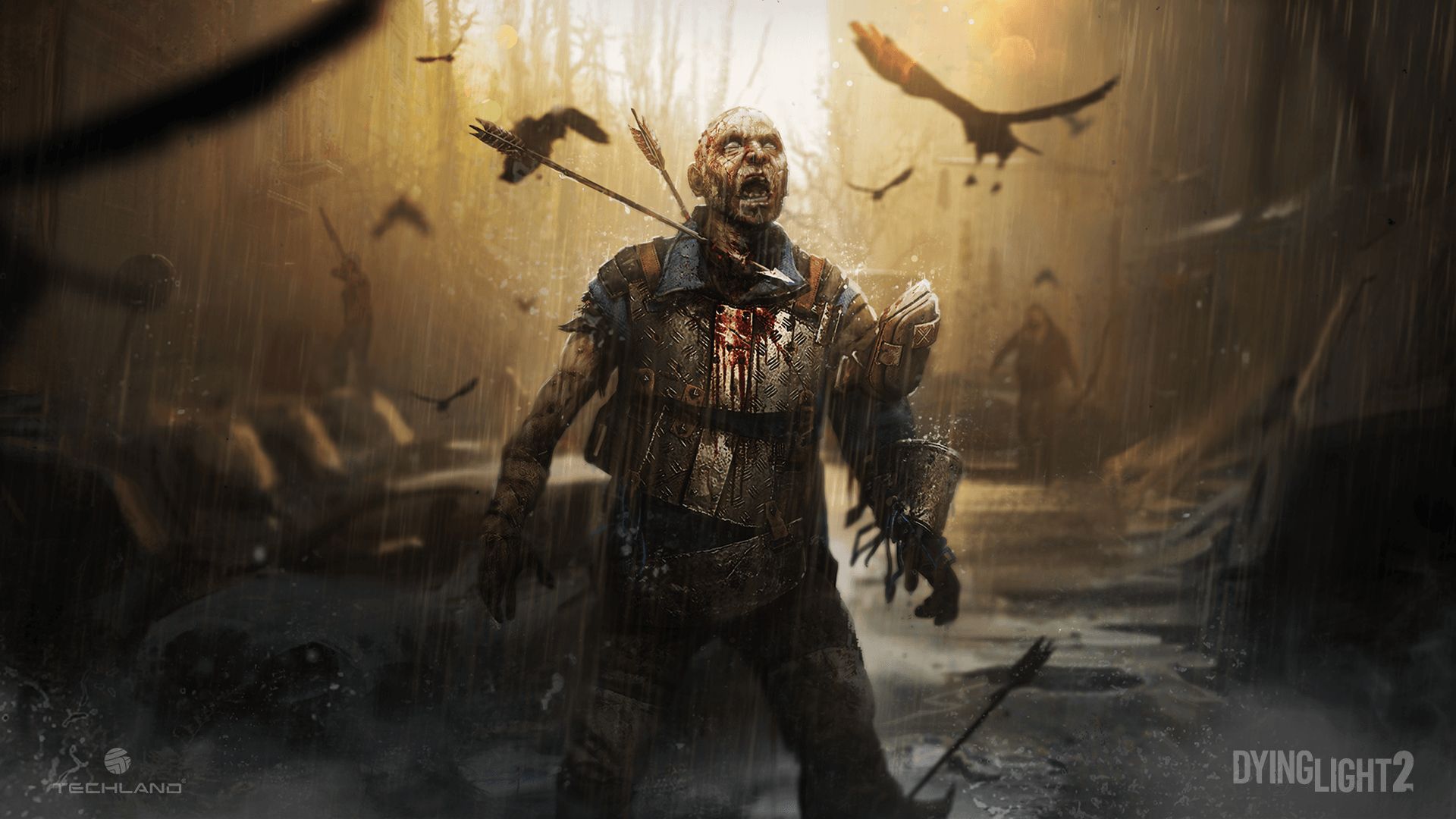 1920x1080 Stay Human HD Gaming Wallpaper