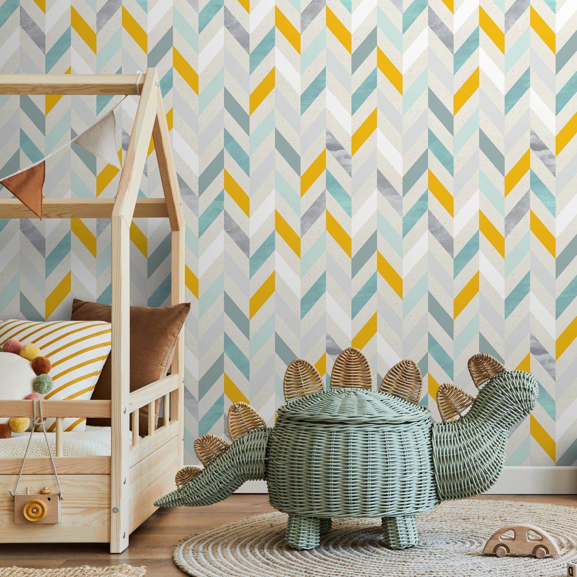 1946x1946 Colorful Geometric Herringbone