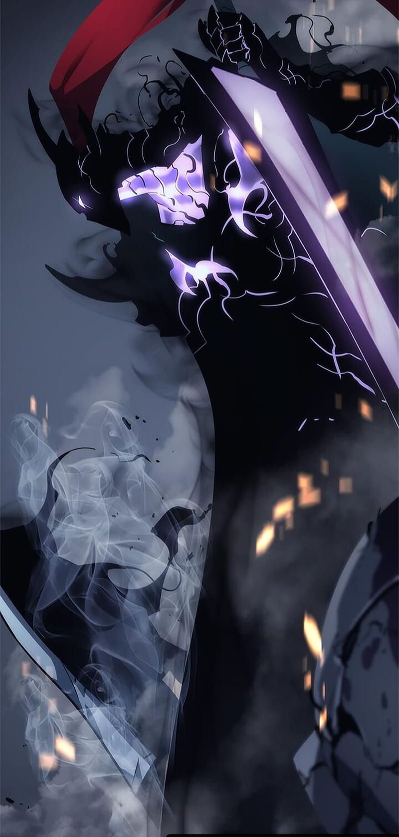 800x1676 Solo, demon, solo leveling, HD phone
