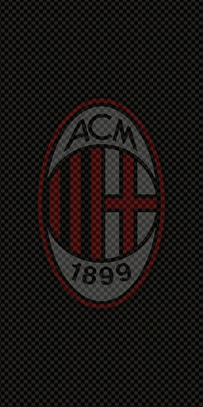 800x1601 HD ac milan emblem wallpaper