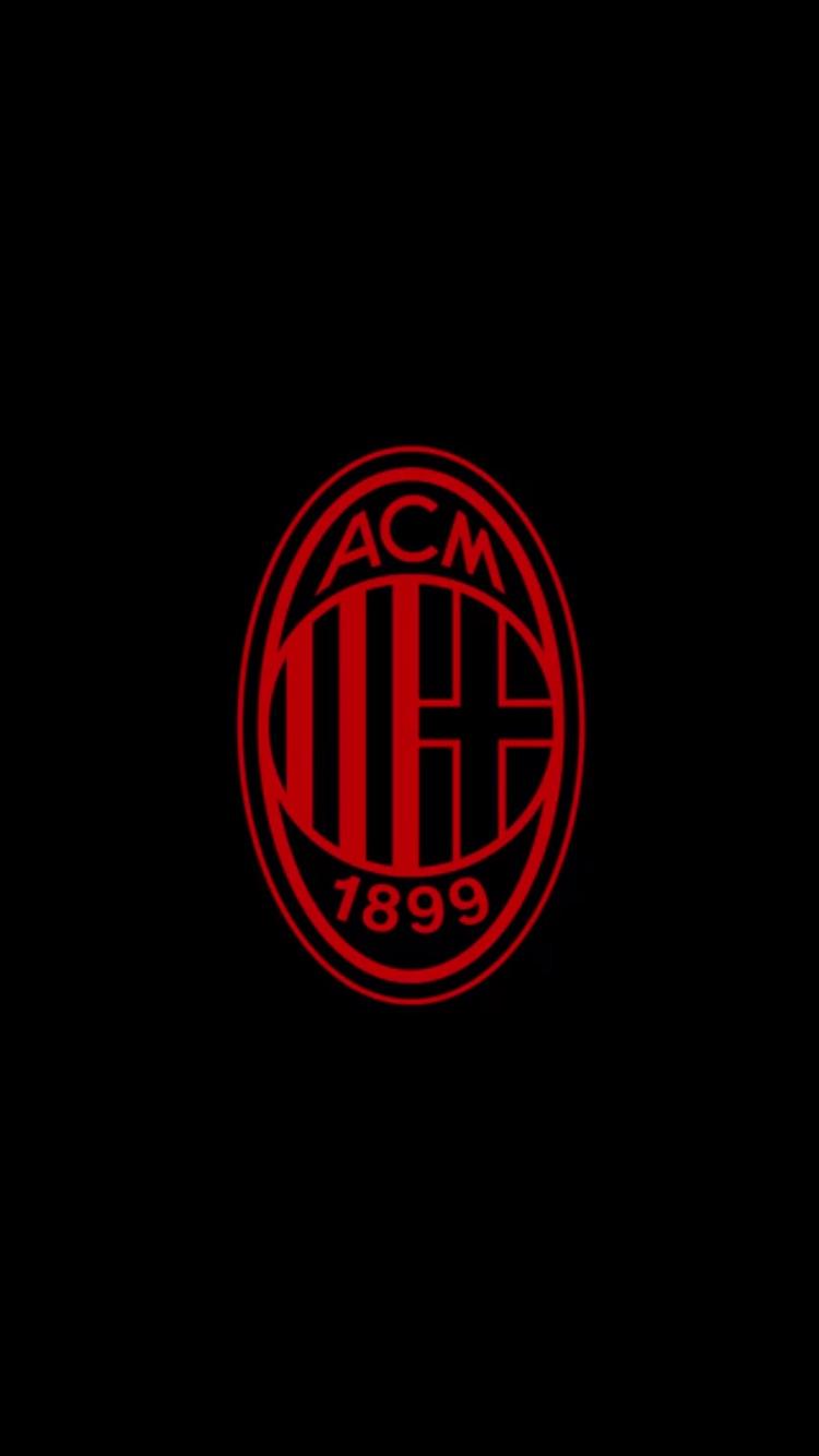 750x1334 AC Milan lockscreen