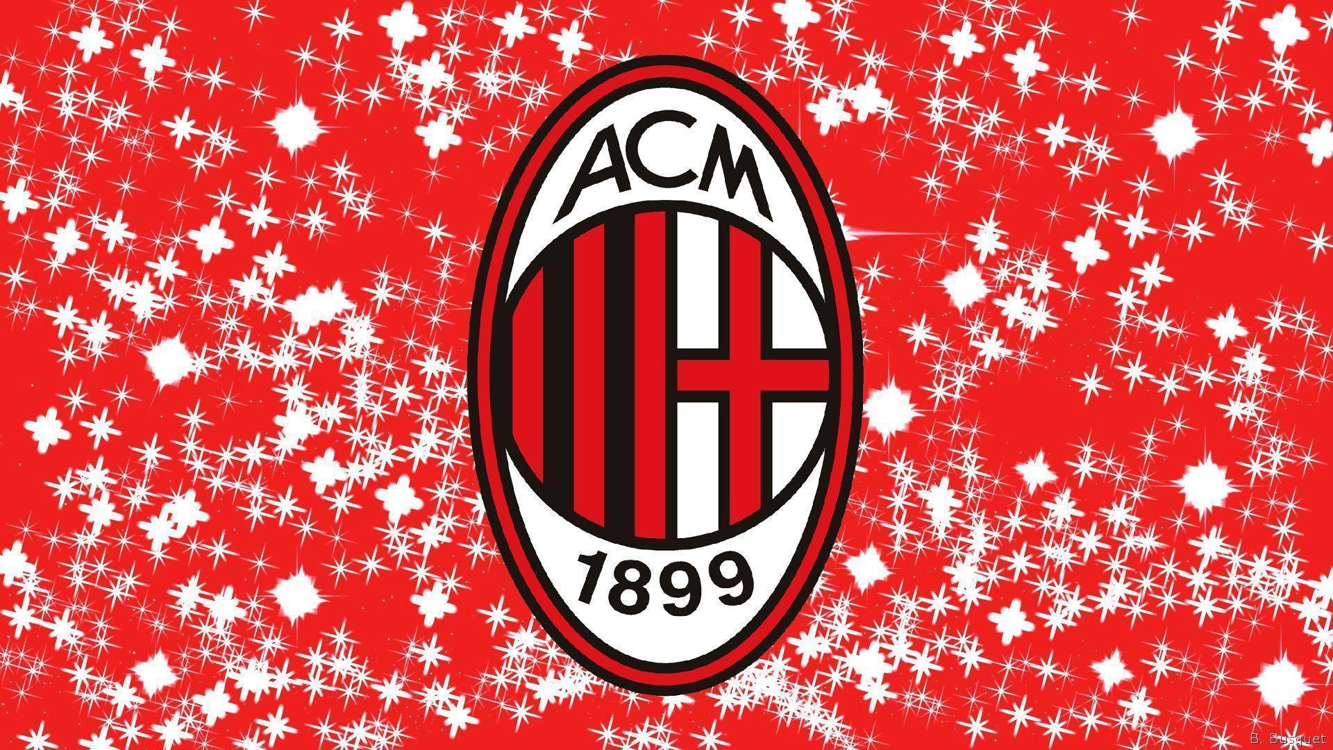 1920x1080 Ac Milan Logo Wallpaper 2016