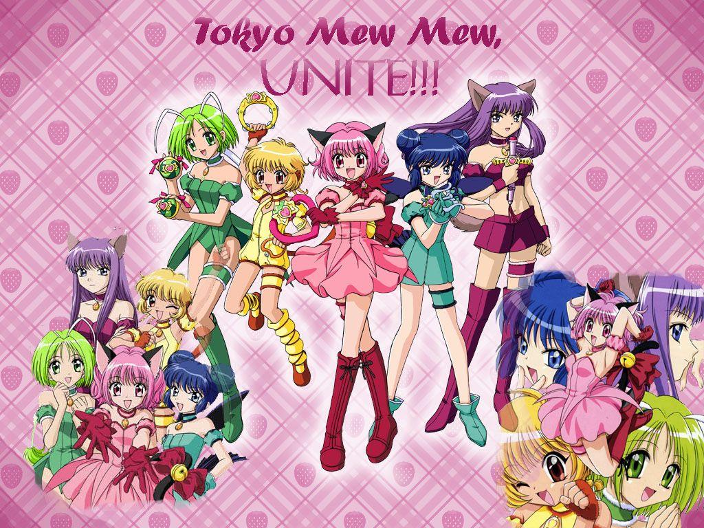 1024x768 Tokyo Mew Mew Wallpaper