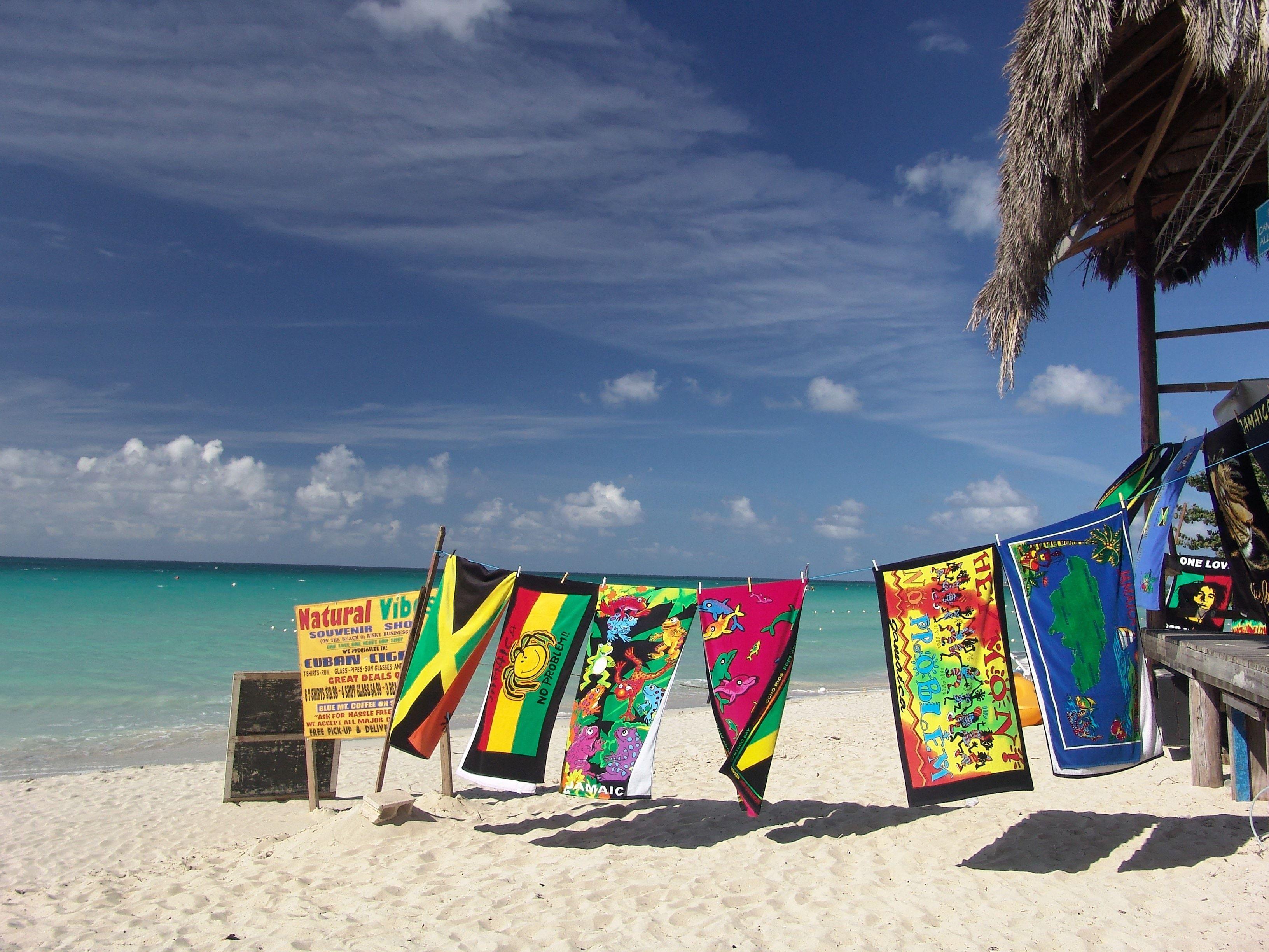 3264x2448 Jamaica, Beach, Holiday, Bar, Towel, beach, multi colored