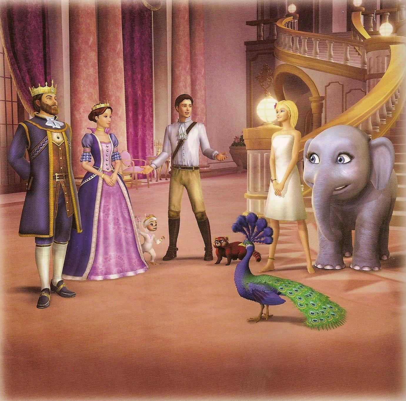 1381x1364 Island Princess Barbie As the Island Princess Cartoon HD