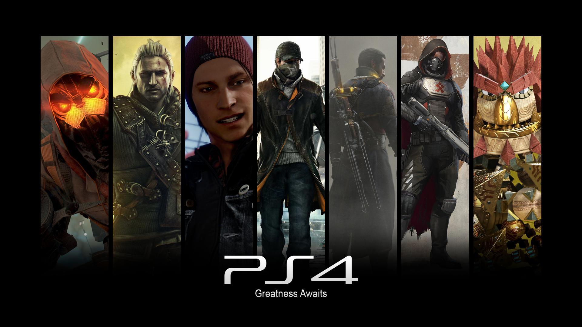 Playstation 4 Greatness Awaits Wallpaper