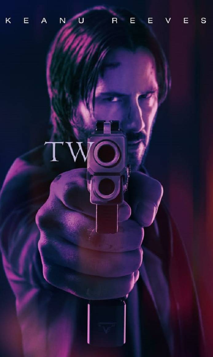 693x1159 John Wick 2 Wallpaper