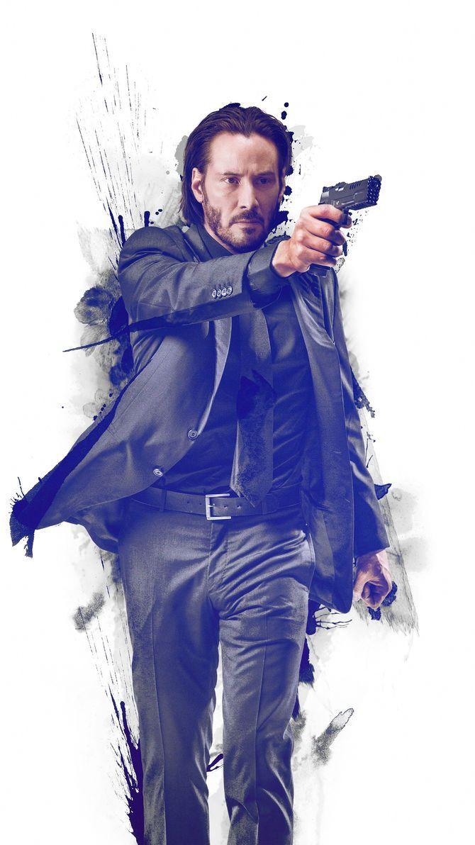 670x1192 John Wick (2014) Phone Wallpaper. Keanu reeves john