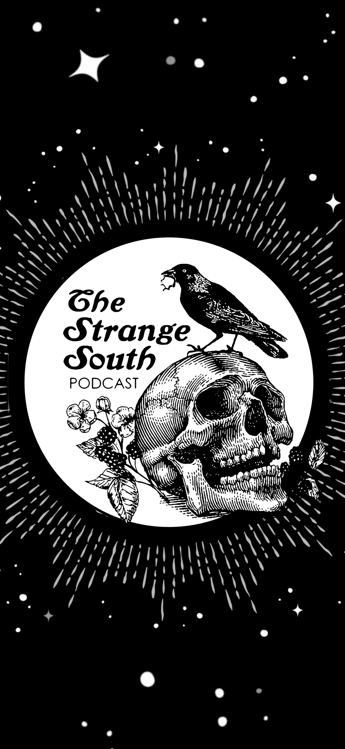 1125x2436 Phone Wallpaper The Strange South Podcast