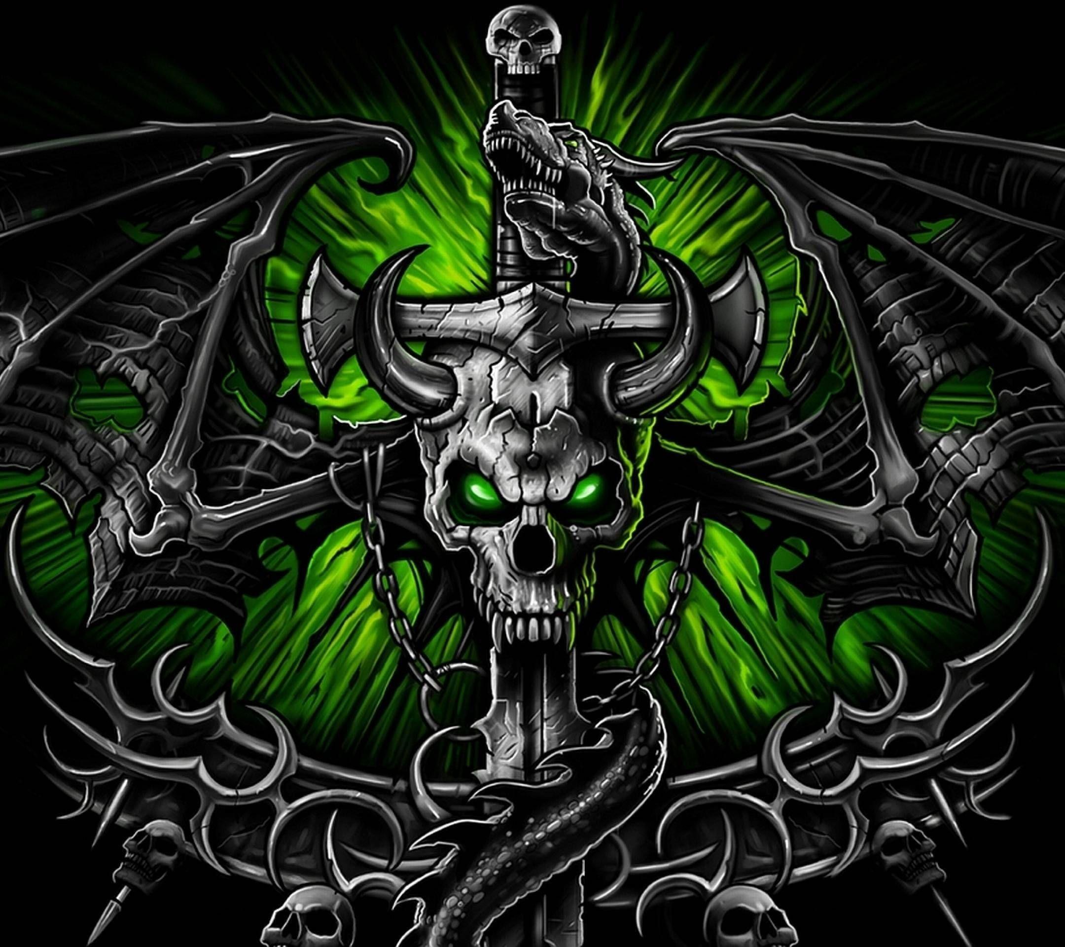 Devil Skull wallpaper by An0nymous - Download on ZEDGE™ | 155d