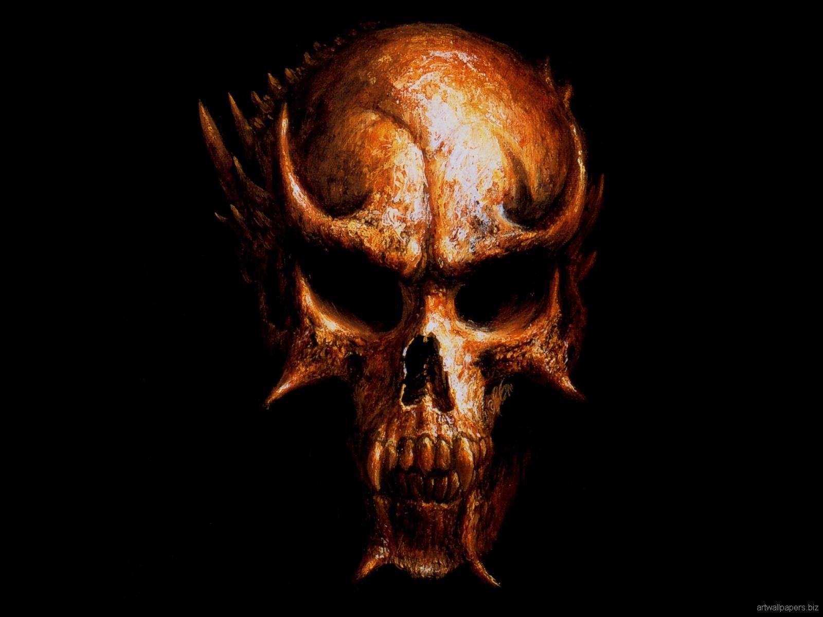 1600x1200 Skull Wallpaper Desktop