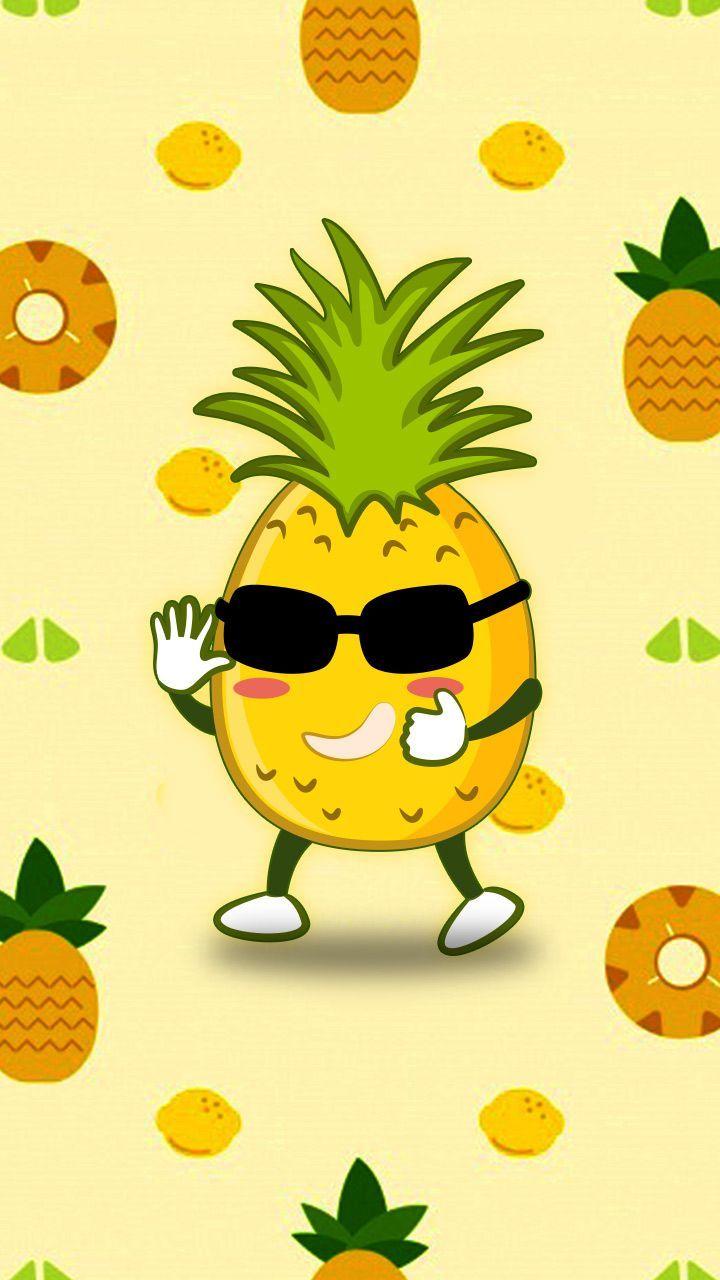 Cartoon Pineapple Wallpapers - Top Free Cartoon Pineapple Backgrounds -  WallpaperAccess