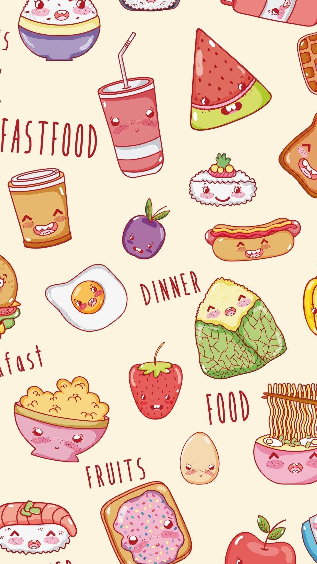 Food Emoji Wallpapers Top Free Food Emoji Backgrounds WallpaperAccess