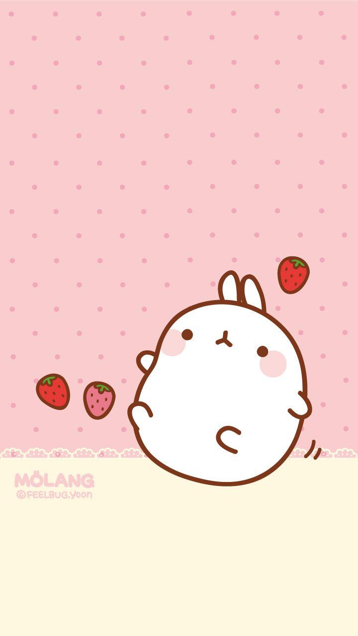 720x1280 Kawaii Strawberry Aesthetic Free Wallpaper & Background