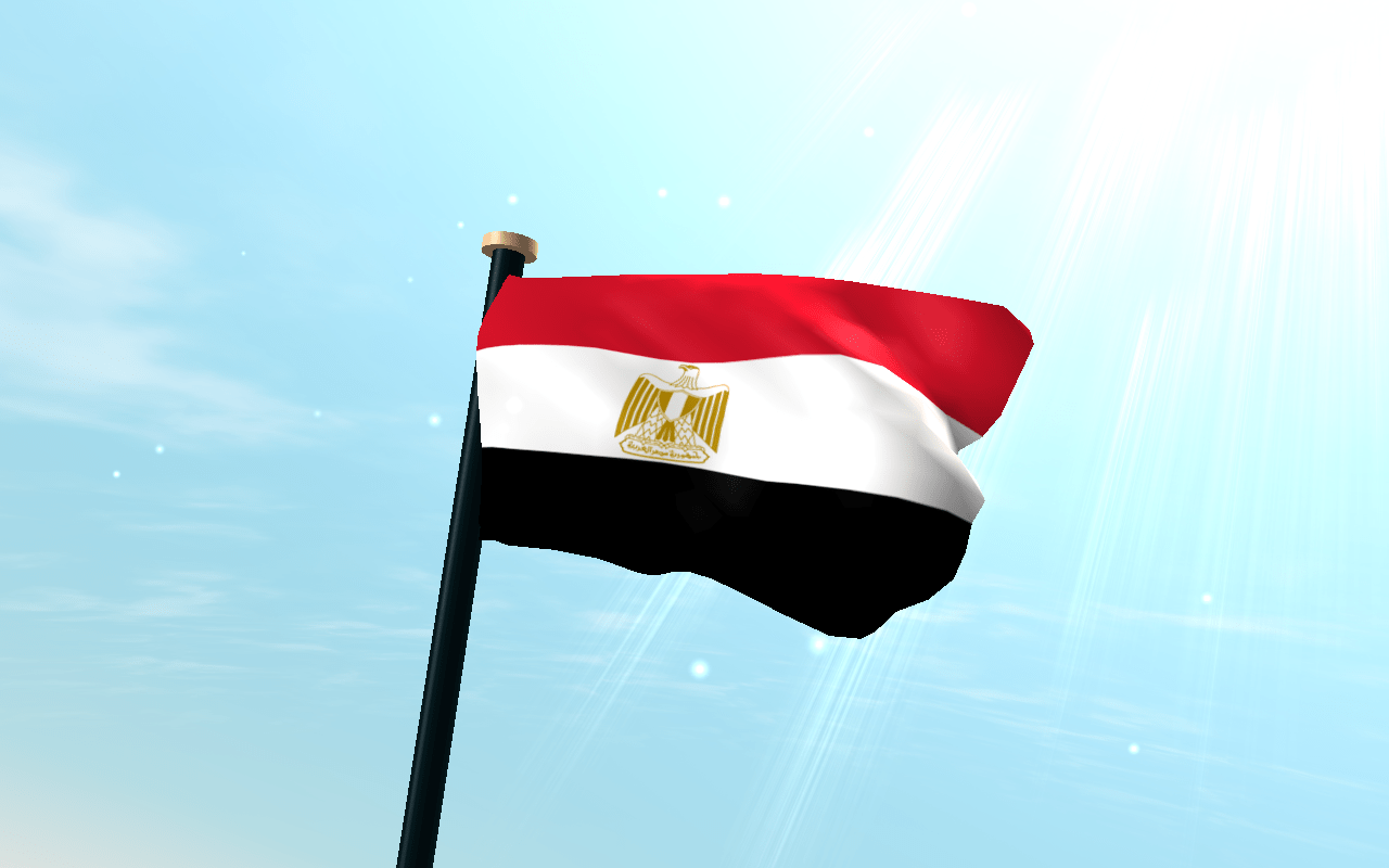 1280x800 Egypt Flag Wallpaper