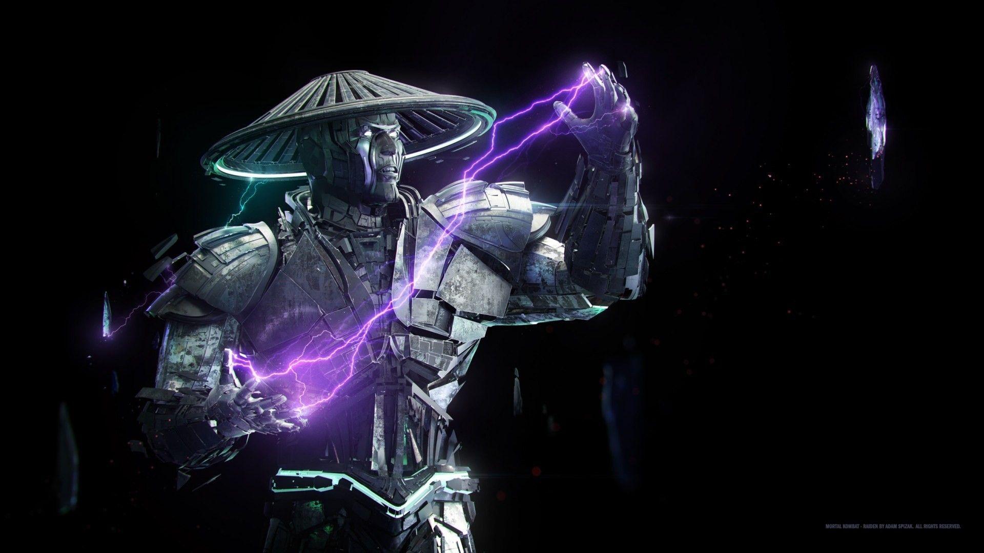 1920x1080 Mortal Kombat X Raiden Wallpaper background picture