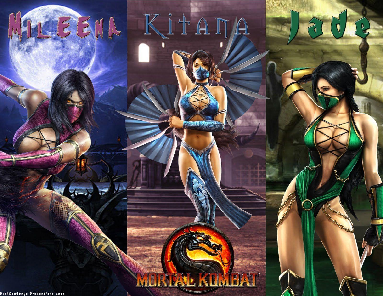 1600x1236 Digital Illustration of Mortal Kombat Characters
