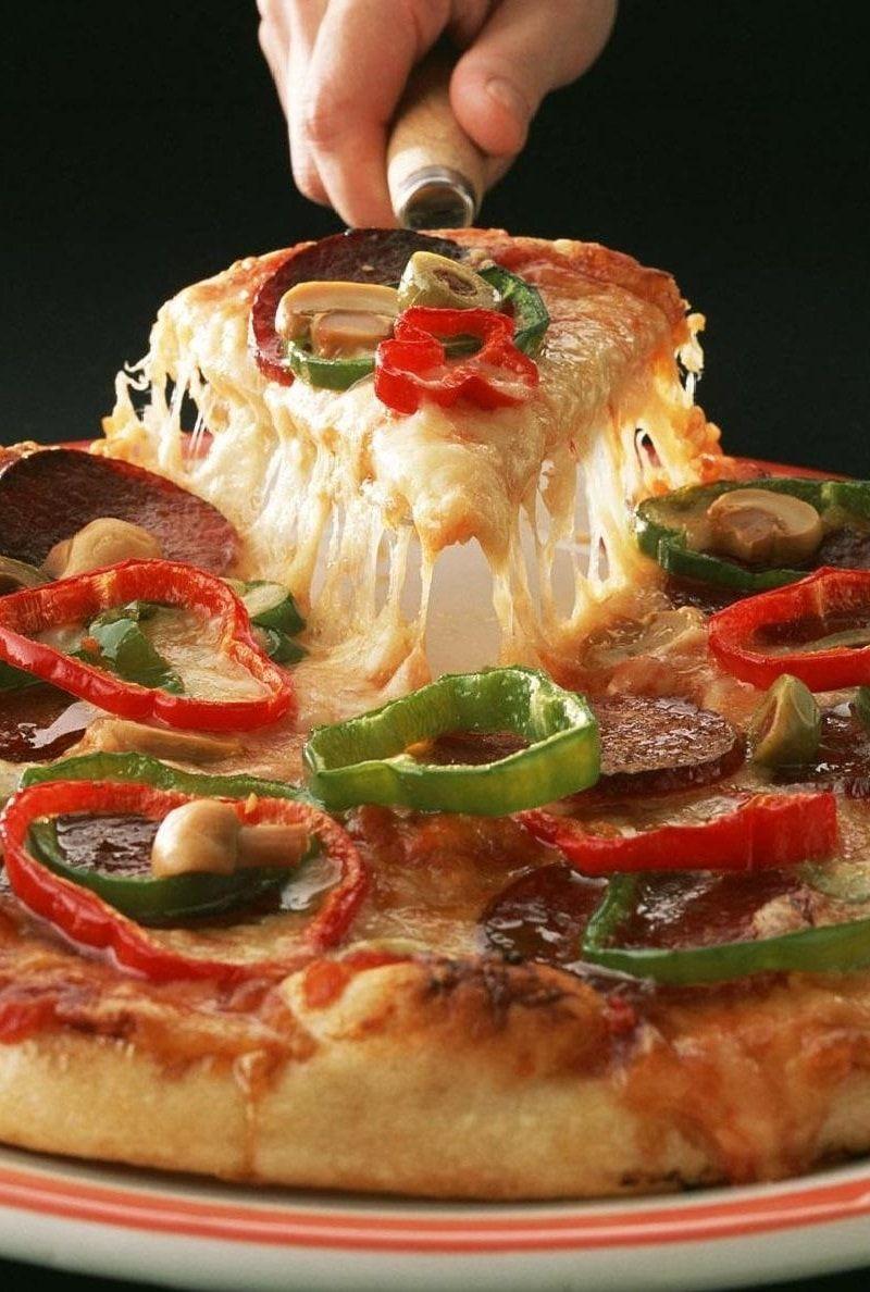 800x1188 Hình nền HD Nấu ăn Pizza