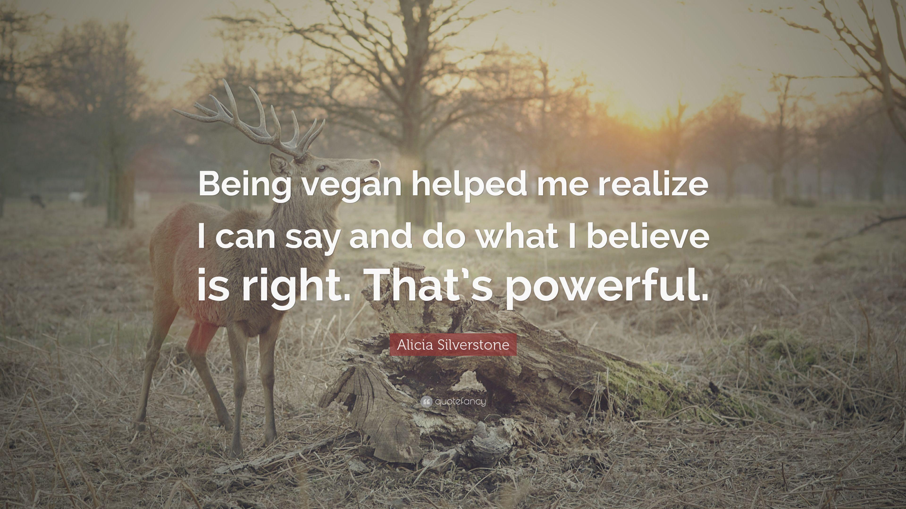 3840x2160 Alicia Silverstone Quote: “Being vegan helped me realize I