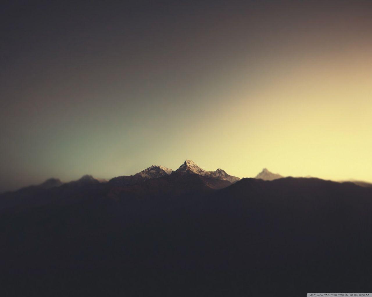 1280x1024 Annapurna Mountain Summit ❤ 4K HD Desktop Wallpaper for 4K