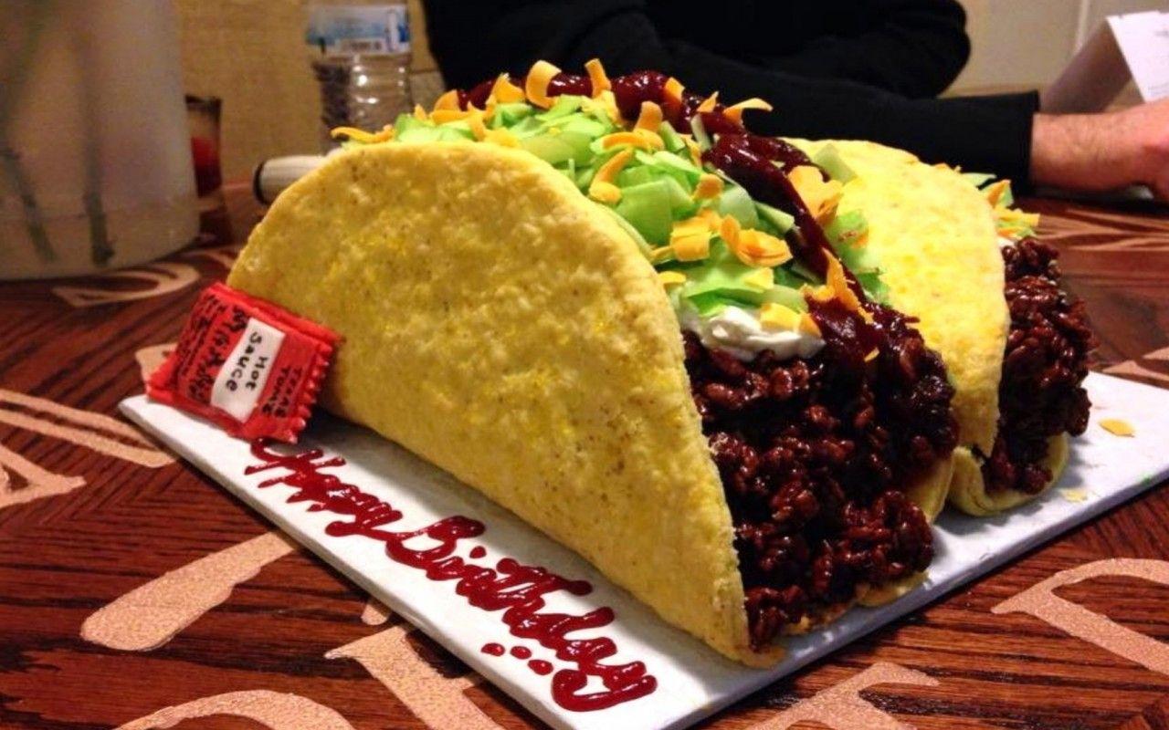 1280x800 Taco Birthday Cake HD Wallpaper 1280x800 Wallpaper