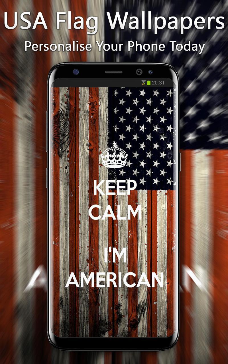 800x1280 USA Flag Wallpaper for Android