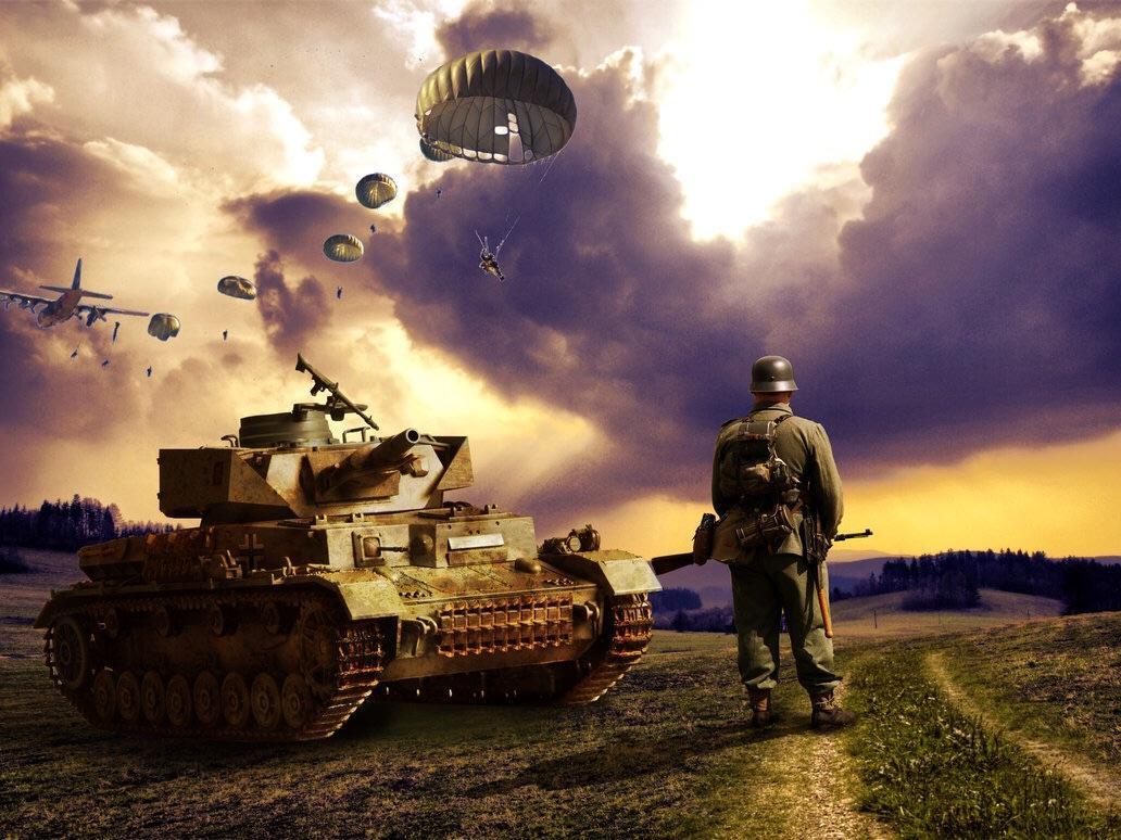 1032x774 WW2 Wallpaper