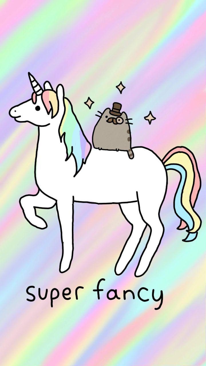 720x1280 Sketch from Sony. Pusheen cute, Pusheen unicorn, Pusheen cat
