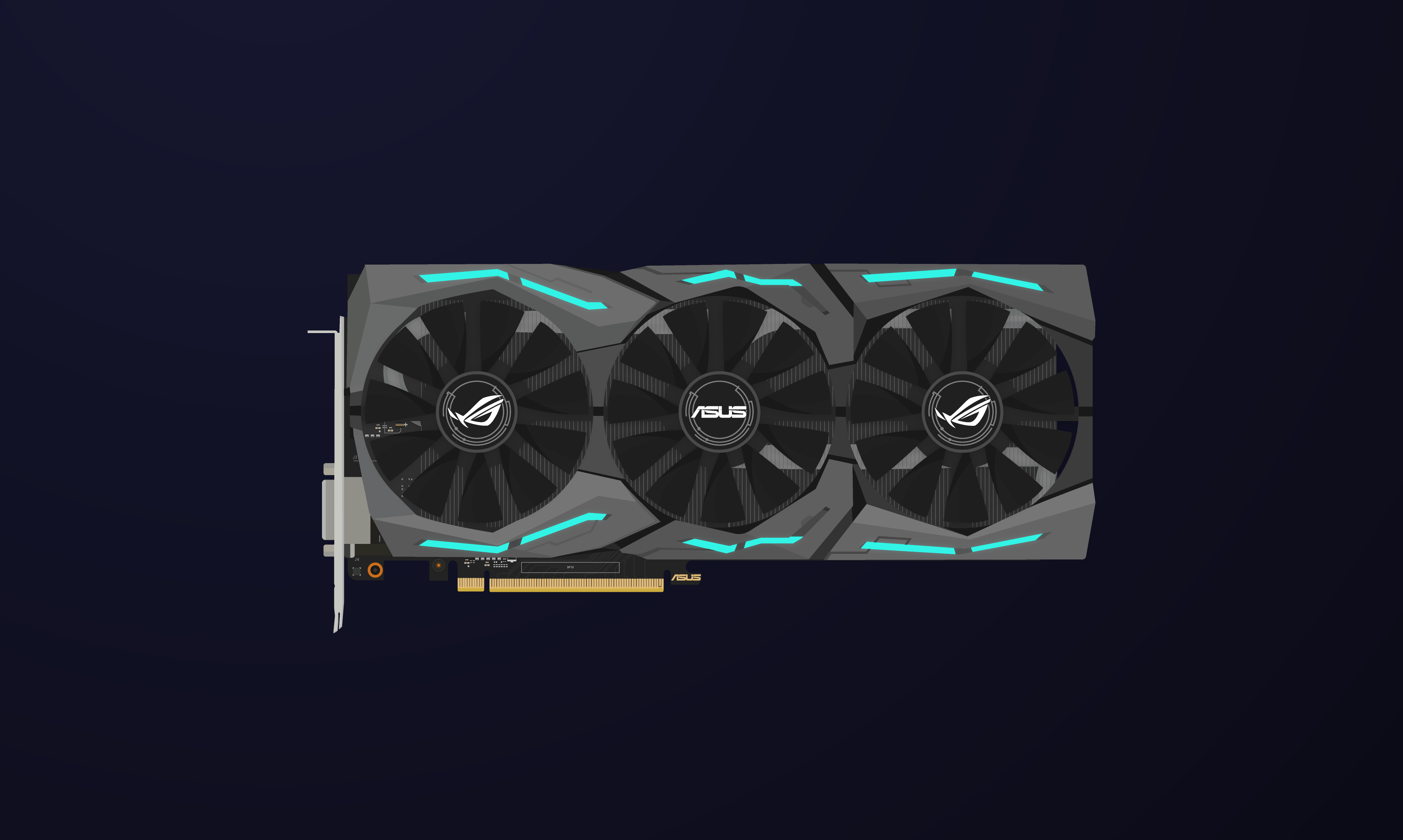 Обои asus strix