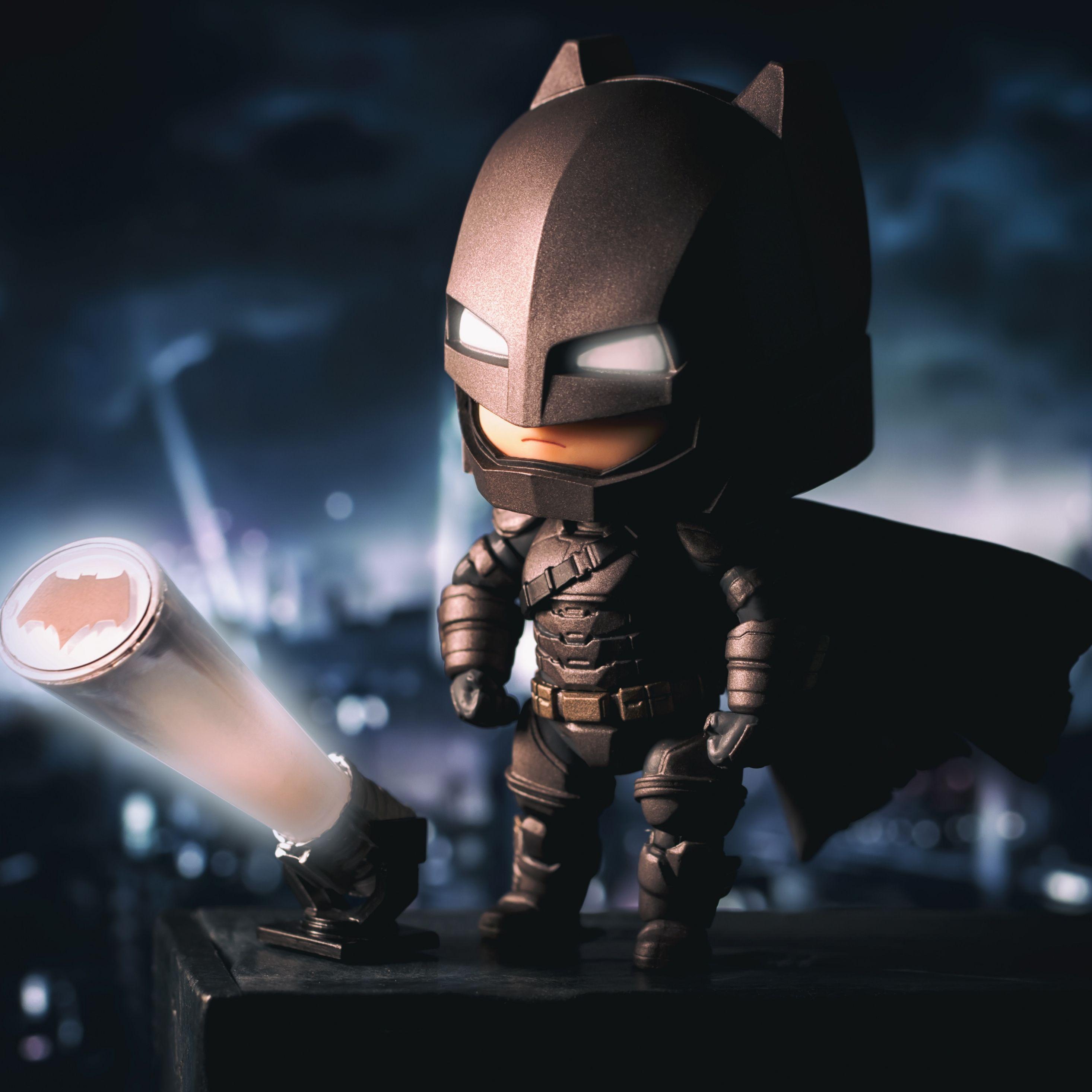 2932x2932 Download 2932x2932 wallpaper batman, the bat signal, lego