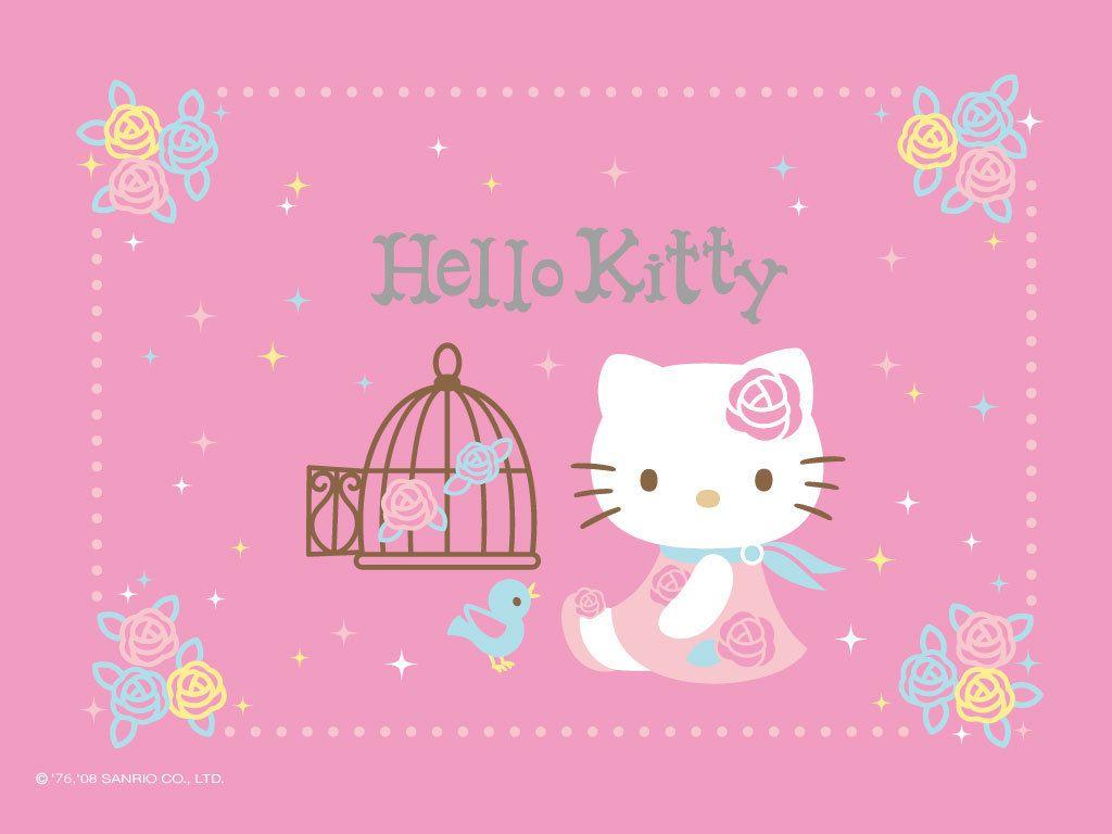 1024x768 Hello Kitty Wallpaper