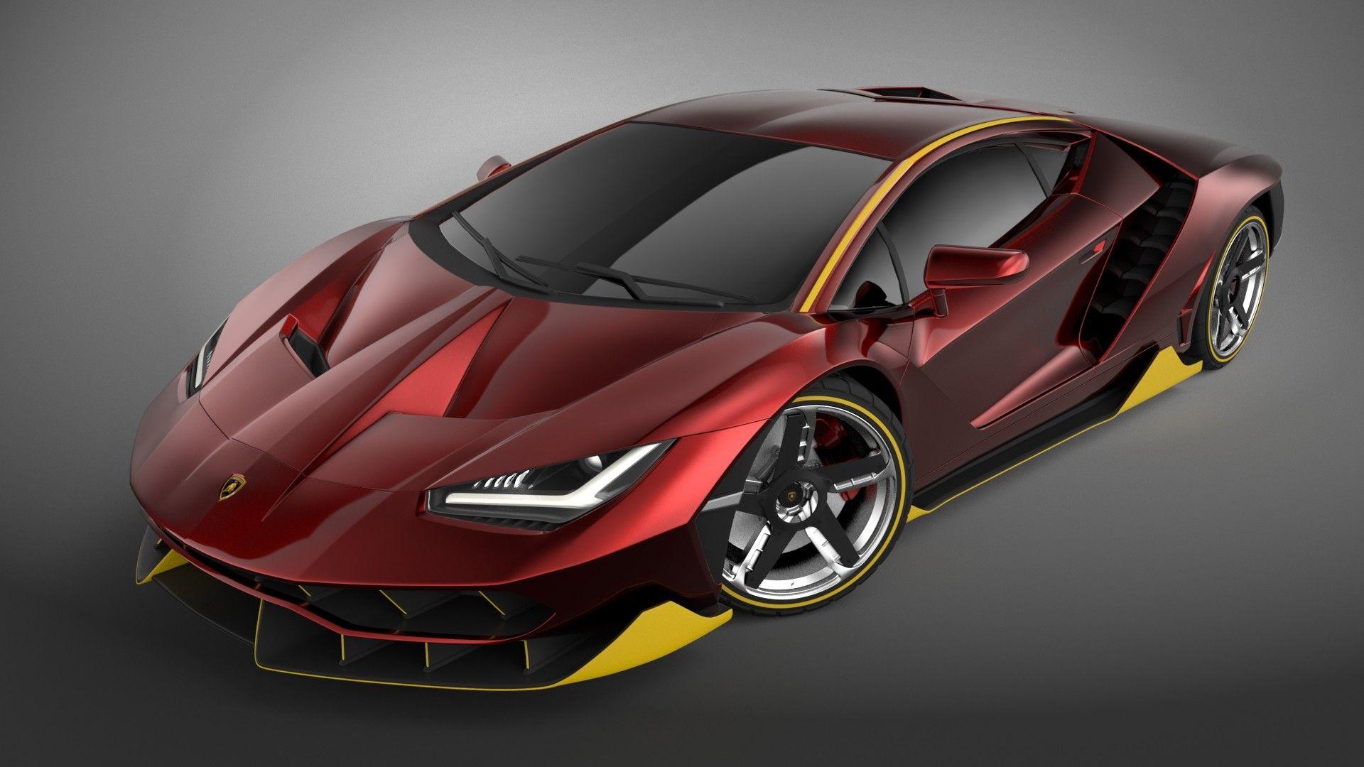 Lamborghini Centenario Red