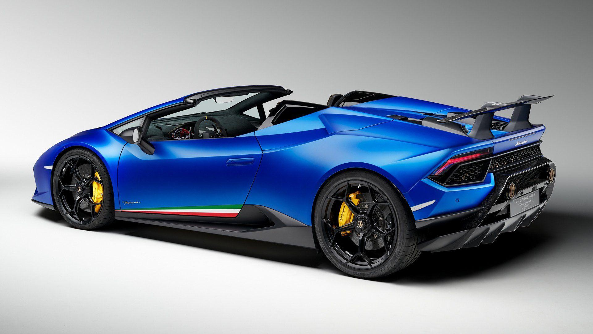 1920x1080 Lamborghini Huracan Performante Spyder HD Wallpaper