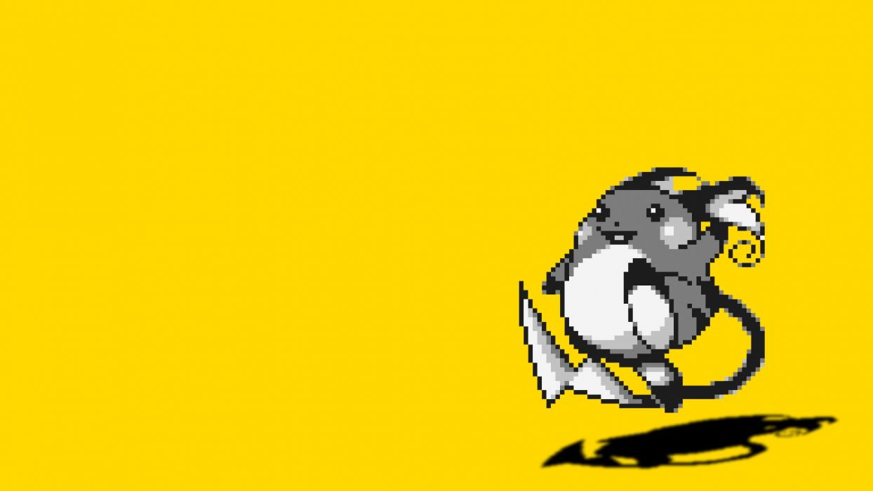 Hình nền 1244x700 Pokémon Yellow
