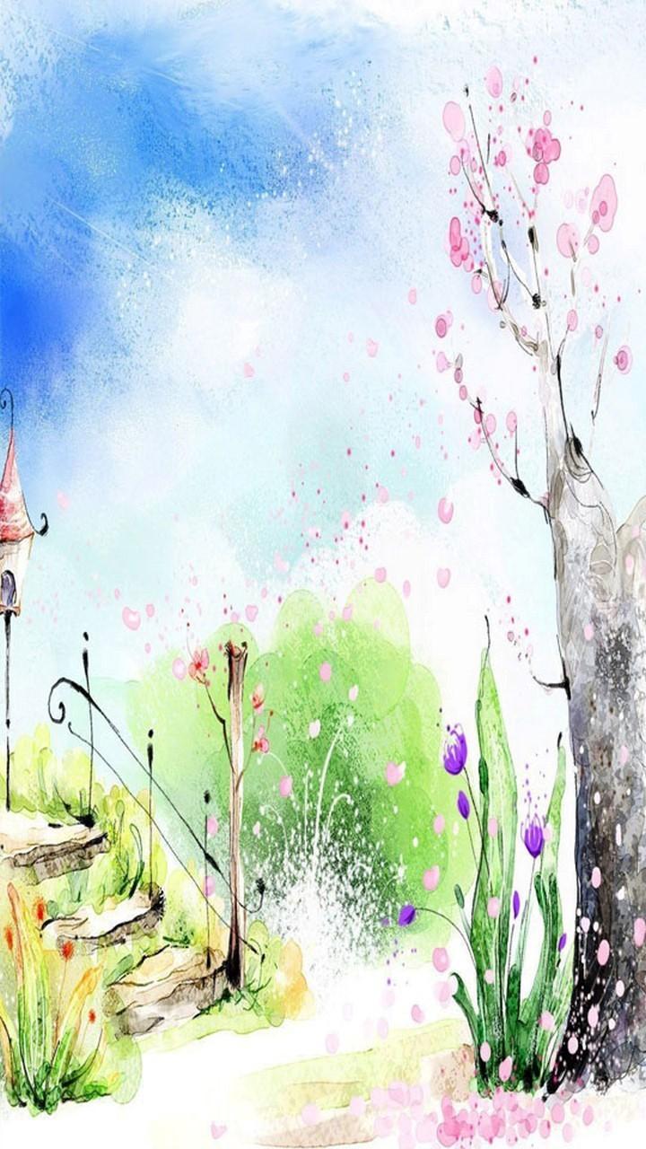 720x1280 Watercolor Wallpaper HD 4K for Android