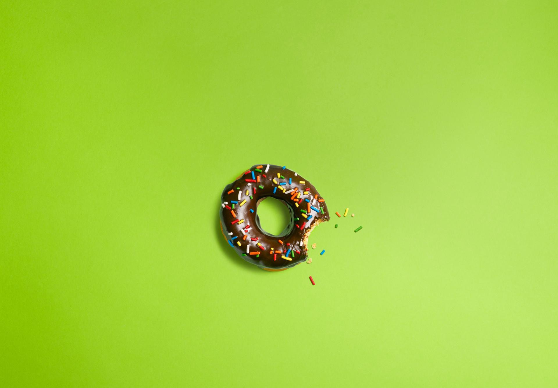 Donut Illustration Wallpaper designs themes templates and downloadable  graphic elements on Dribbble