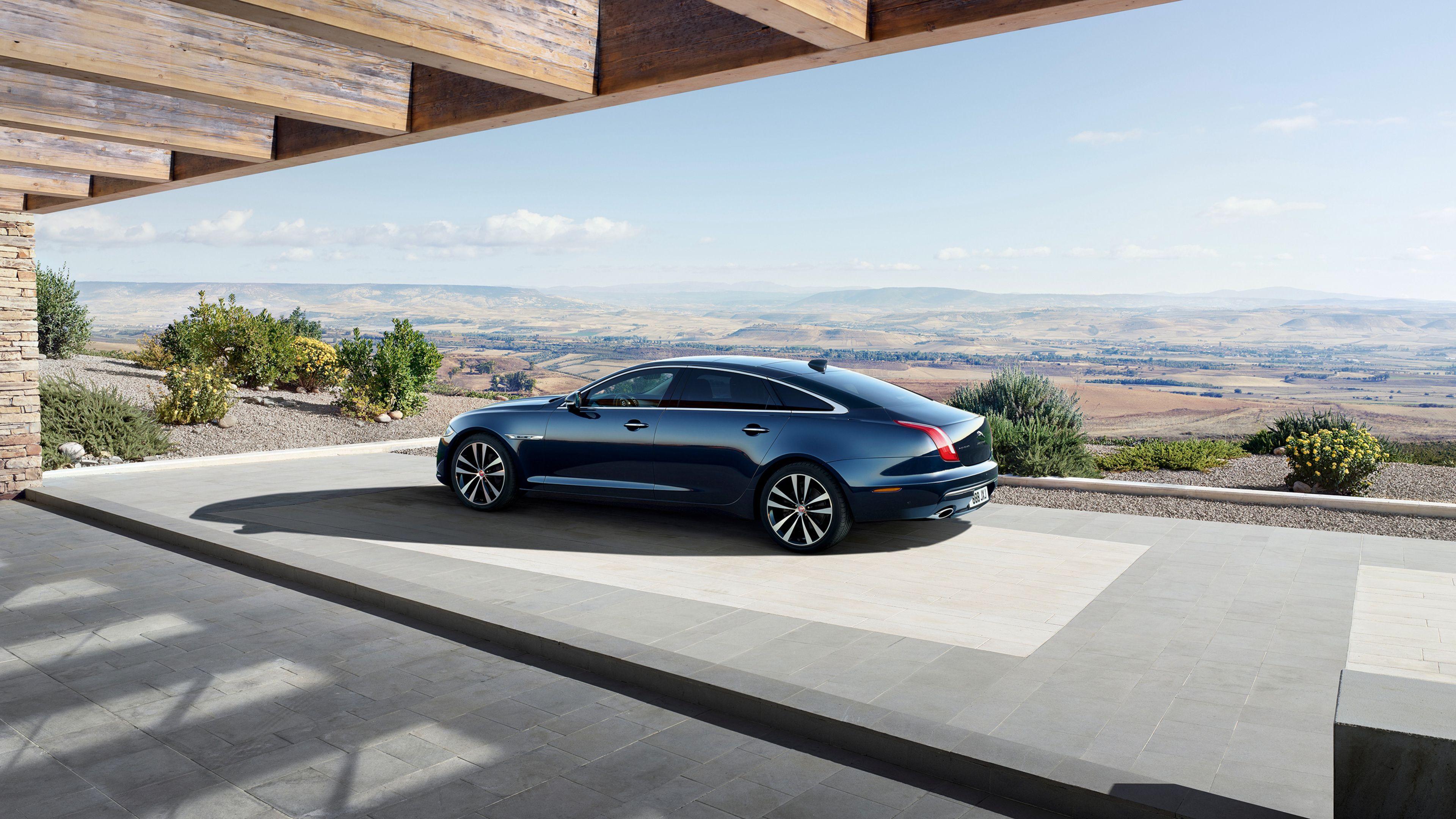 3840x2160 Jaguar XJ50 LWB Rear jaguar xj wallpaper, jaguar wallpaper