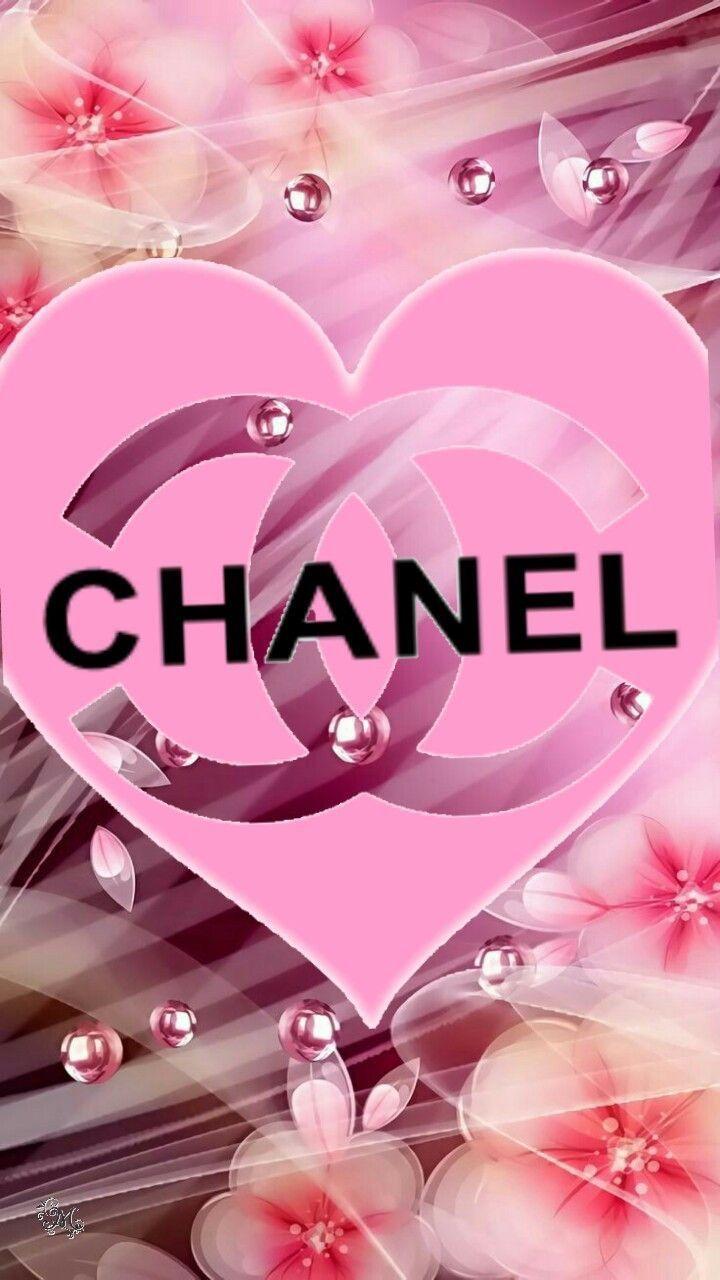 720x1280 Biểu trưng Chanel màu hồng sang trọng
