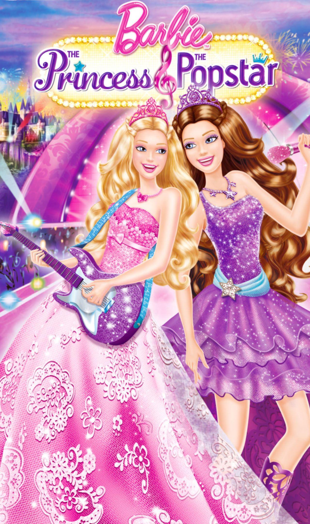 1280x2157 Hình nền Barbie The Princess & The Popstar Chất lượng cao