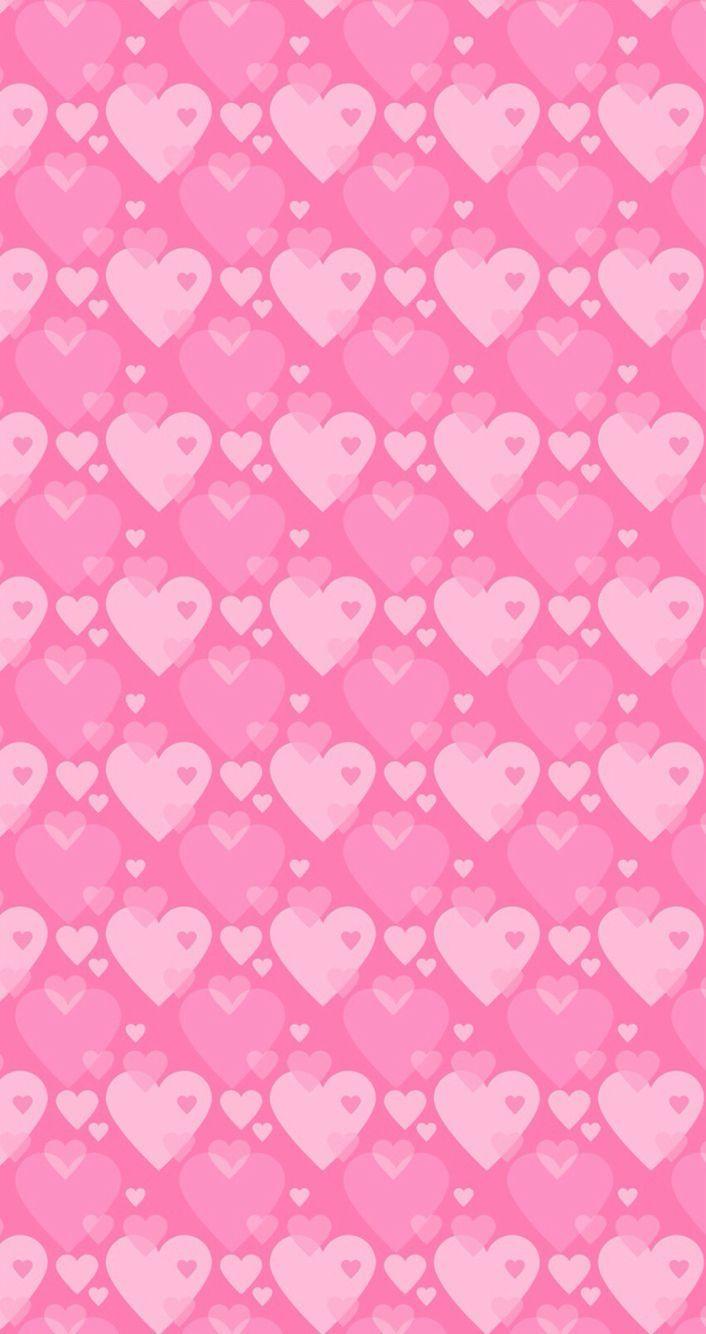 Pink Heart iPhone Wallpapers - Top Free Pink Heart iPhone Backgrounds ...