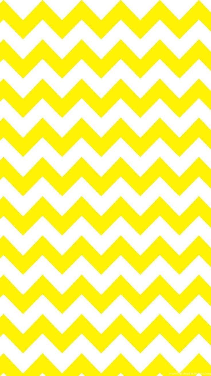 736x1308 Yellow Chevron iPhone Wallpaper