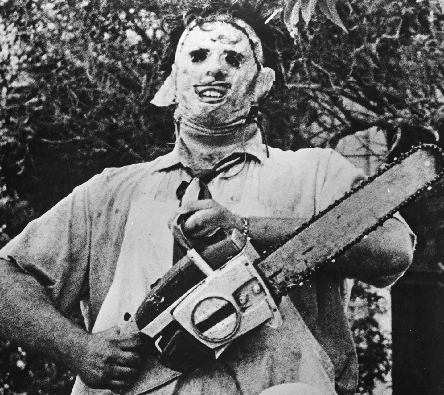 1440x1280 leatherface wallpaper